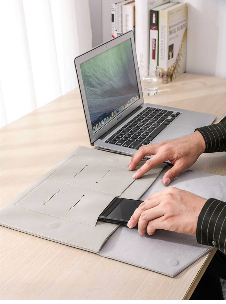 Túi Đựng Laptop Macbook &Amp; Ipad Liner Bag Cao Cấp-12
