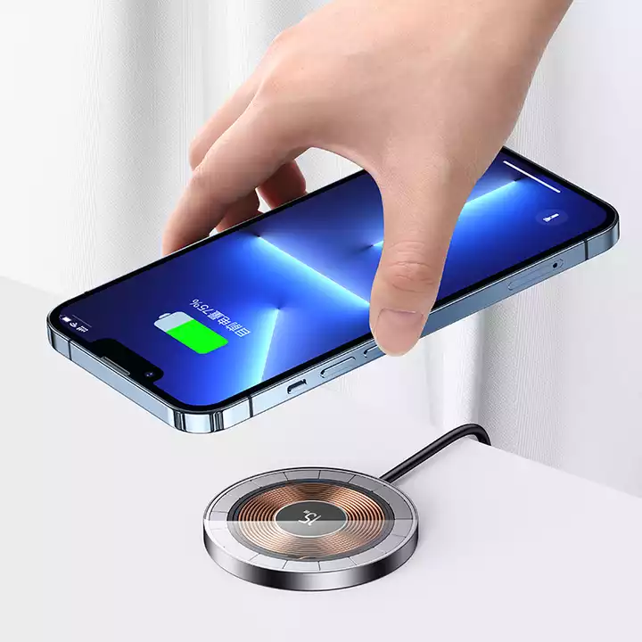 Usams 15W Fast Wireless Charger Transparent-08
