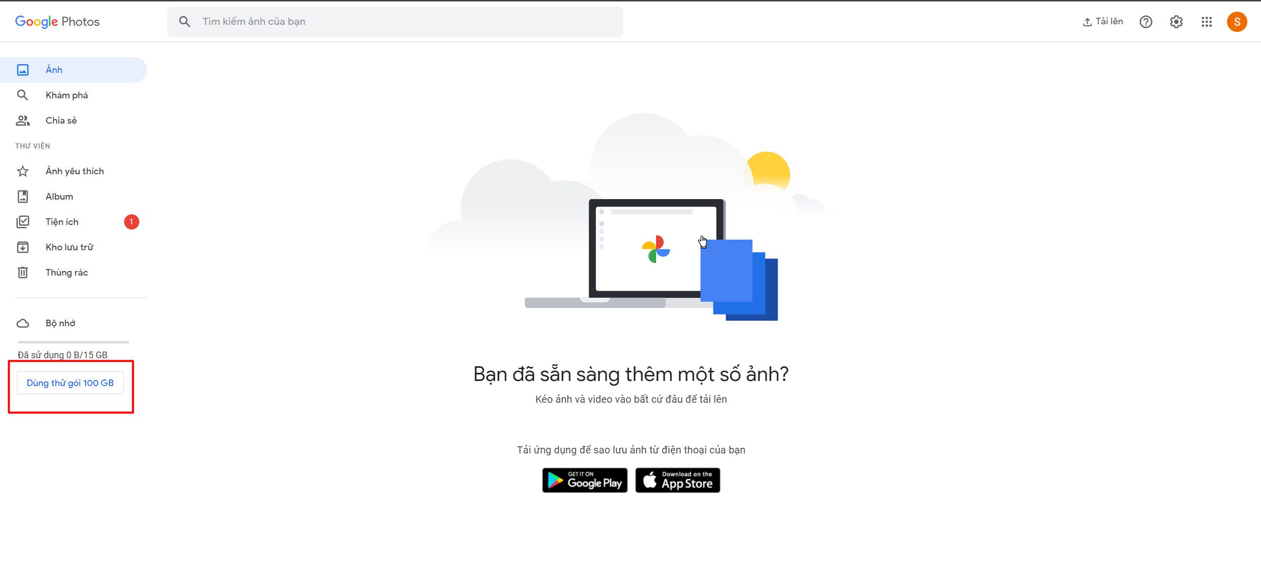 Nhận 1 Tháng Dùng Thử 2Tb Google One Miễn Phí Bằng Hồ Sơ Của Séc Bước 5
