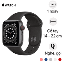 Apple Watch Series 6 44Mm 4G Viền Nhôm Dây Cao Su Chính Hãng (10)
