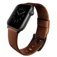 Dây Đeo Apple Watch Uniq Mondain Genuine Leather 42-44Mm