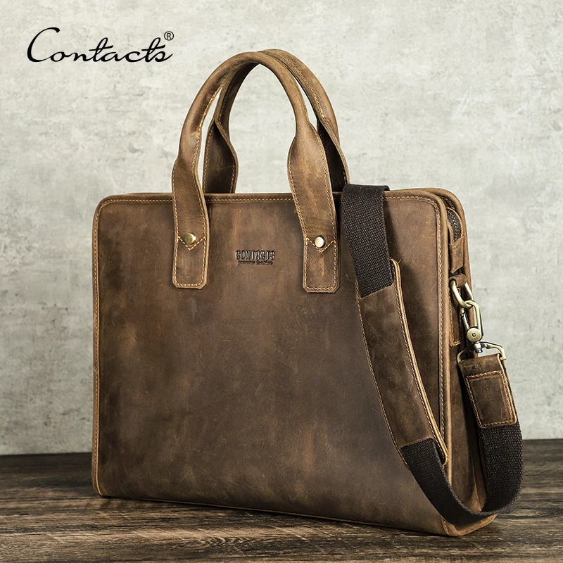 Contact-S-Crazy-Horse-Leather-Men-Briefcase-Business-14-Inch-Laptop-Bag-Large-Capacity-Male-Shoulder