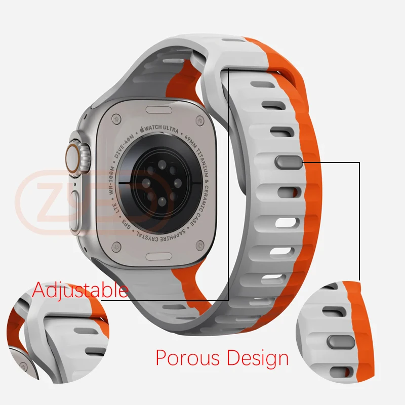 Sport-Waterproof-Strap-For-Apple-Watch-Series-42-38-44-40Mm-49Mm-45Mm-Soft-Silicone-Rubber-2