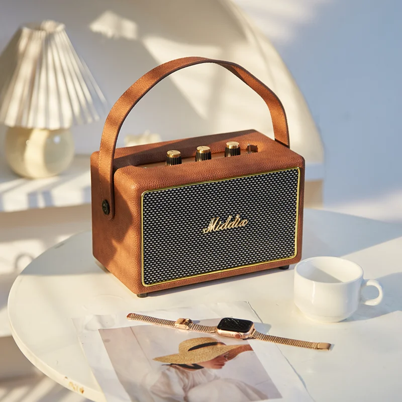 Middix-30W-Bass-Diaphragm-Active-Speakers-Retro-Wooden-Full-Range-Bluetooth-Speakers-Portable-Wireless-Subwoofer-Support-5