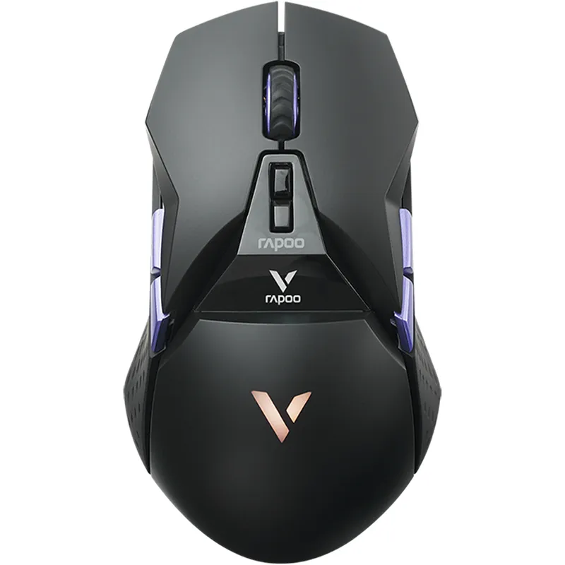 Rapoo-Vt950Pro-Wireless-Wired-2-4Ghz-Ergonomic-Optical-26000Dpi-Rgb-Gaming-Mouse-Paw3395-Sensor-Support-Qi